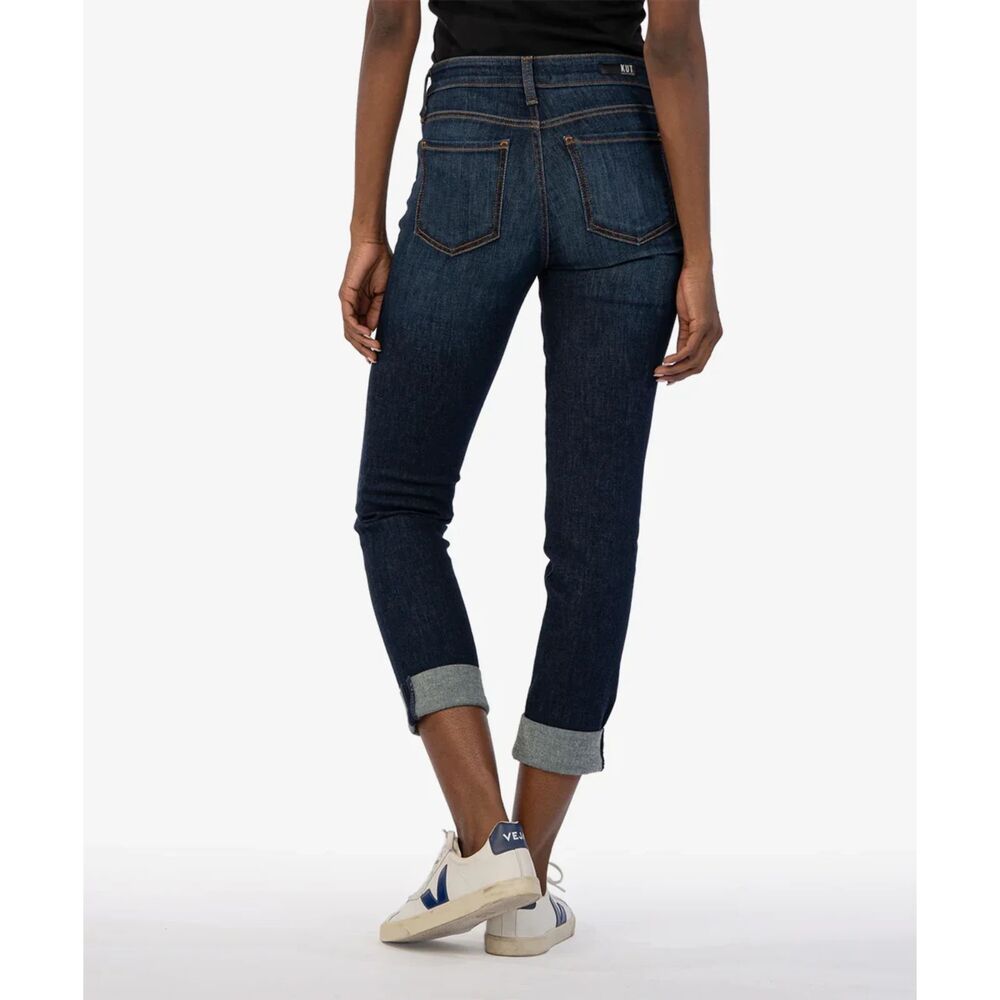 KUT from the Kloth Catherine Boyfriend Jeans Blue Size 8